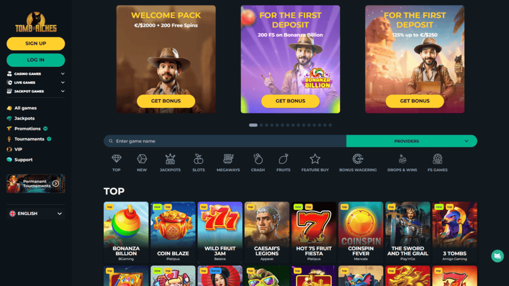 tombriches casino zonder cruks